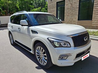 2015 Infiniti QX80 I Рестайлинг, белый, 3300000 рублей, вид 1