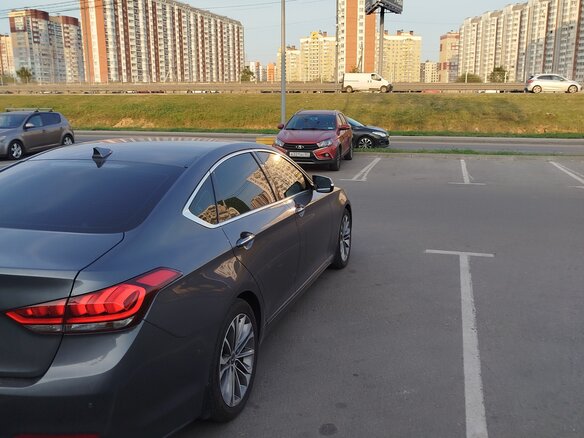 2014 Hyundai Genesis II, серый, 1750000 рублей - вид 6