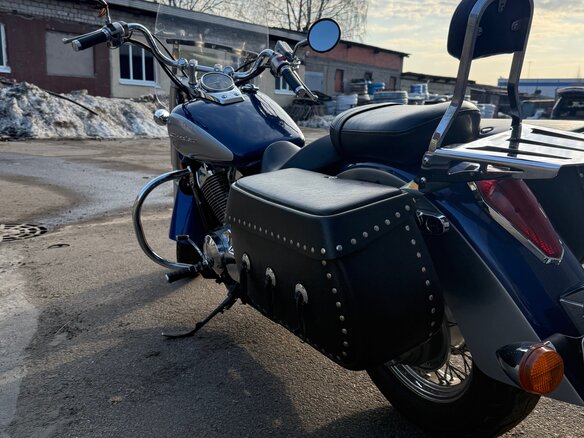 2009 Honda Shadow 750, синий - вид 5