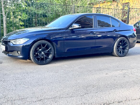 2014 BMW 3 серии 316i VI (F3x), синий - вид 4