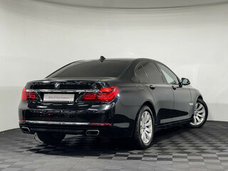 2013 BMW 7 серии 750d xDrive V (F01/F02/F04) Рестайлинг, чёрный, 2627000 рублей, вид 2