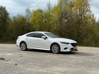 2017 Mazda 6 III (GJ) Рестайлинг, белый, 1980000 рублей, вид 4