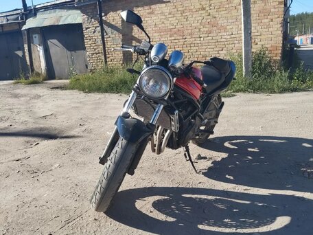 1997 Suzuki Bandit GSF 400, красный, 120000 рублей, вид 5