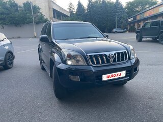 2008 Toyota Land Cruiser Prado 5-speed 120 Series Рестайлинг, чёрный, 1740000 рублей, вид 3