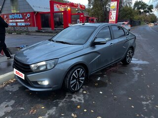 2016 Lada (ВАЗ) Vesta I, серый, 600000 рублей, вид 1