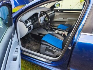 2012 Skoda Superb II, синий, 700000 рублей, вид 5