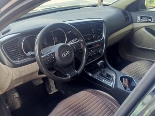 2014 Kia Optima III Рестайлинг, чёрный, 720000 рублей, вид 4