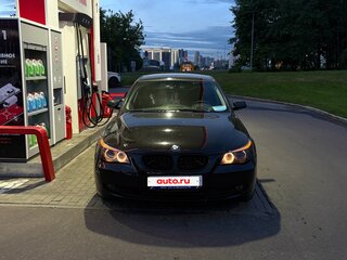 2009 BMW 5 серии 530d V (E60/E61) Рестайлинг, чёрный, 1470000 рублей, вид 3