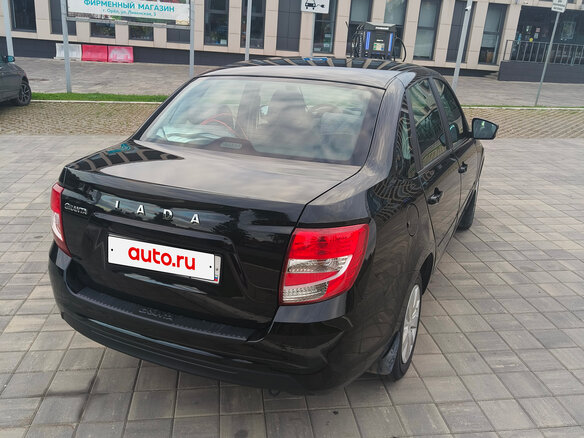 2023 Lada (ВАЗ) Granta Euro-2 I Рестайлинг, чёрный, 870000 рублей - вид 2