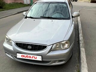 2004 Hyundai Accent ТагАЗ II, серебристый, 295000 рублей, вид 1