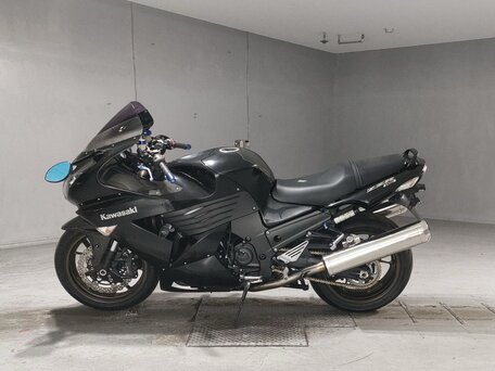 2008 Kawasaki ZZR 1400, чёрный, 560000 рублей, вид 2