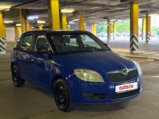 2012 Skoda Fabia II Рестайлинг, синий, 270000 рублей, вид 2