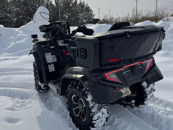 2023 CFMoto CFORCE 600 Advanced EPS, чёрный, 920000 рублей - вид 4