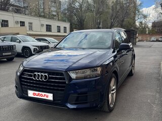 2019 Audi Q7 II (4M), синий, 4400000 рублей, вид 2