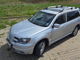 2004 Mitsubishi Outlander I, серебристый, 750000 рублей, вид 1