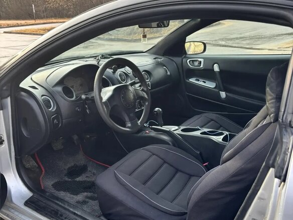 2002 Mitsubishi Eclipse III, серебристый, 550000 рублей - вид 7