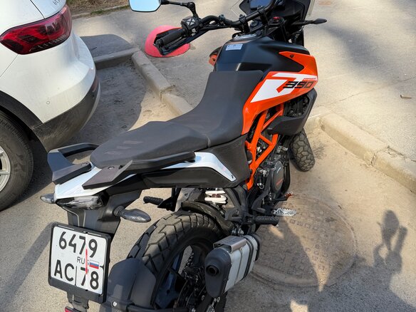 2023 KTM 390 Adventure, чёрный, 519000 рублей - вид 5