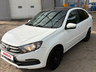 2018 Lada (ВАЗ) Granta I Рестайлинг, белый, 500000 рублей, вид 1