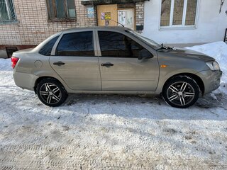 2012 Lada (ВАЗ) Granta I, серый, 470000 рублей, вид 3
