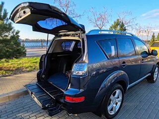 2008 Mitsubishi Outlander II, синий, 1100000 рублей, вид 4