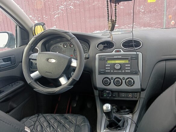 2007 Ford Focus II, чёрный, 380000 рублей - вид 6
