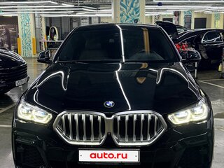 2020 BMW X6 30d III (G06), чёрный, 7900000 рублей, вид 4