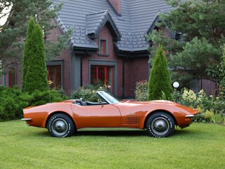 1972 Chevrolet Corvette C3, оранжевый, 10900000 рублей, вид 1