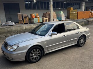 2008 Hyundai Sonata ТагАЗ IV (EF) Рестайлинг, серый, 495000 рублей, вид 3