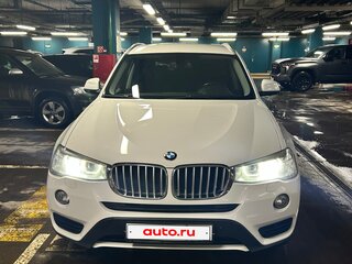 2015 BMW X3 28i xDrive II (F25) Рестайлинг, белый, 2250000 рублей, вид 2
