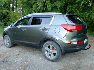 2015 Kia Sportage III Рестайлинг, серый, 1495000 рублей, вид 3