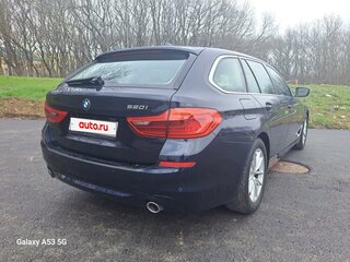 2020 BMW 5 серии 520i VII (G30/G31/G38), синий, 2400000 рублей, вид 2