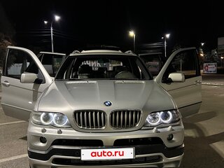 2005 BMW X5 4.4i I (E53) Рестайлинг, серебристый, 1000000 рублей, вид 3