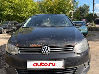 2010 Volkswagen Polo V, чёрный, 510000 рублей, вид 3
