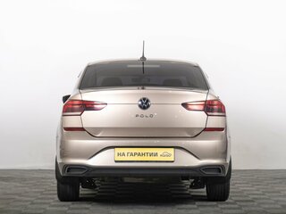 2020 Volkswagen Polo VI, коричневый, 1629000 рублей, вид 4
