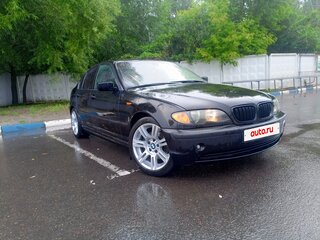 2003 BMW 3 серии 318i IV (E46) Рестайлинг, чёрный, 900000 рублей, вид 2