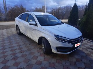 2023 Lada (ВАЗ) Vesta I Рестайлинг (NG), белый, 1000000 рублей, вид 1