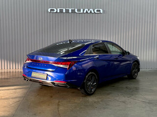 2021 Hyundai Elantra VII (CN7), синий, 1897000 рублей, вид 5
