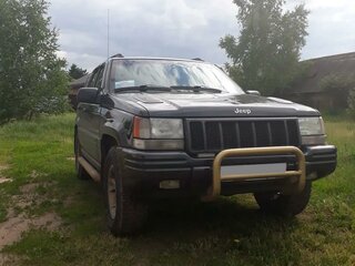 1998 Jeep Grand Cherokee I (ZJ) Рестайлинг, чёрный, 1150000 рублей, вид 2