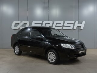 2013 Lada (ВАЗ) Granta I, чёрный, 384000 рублей, вид 1