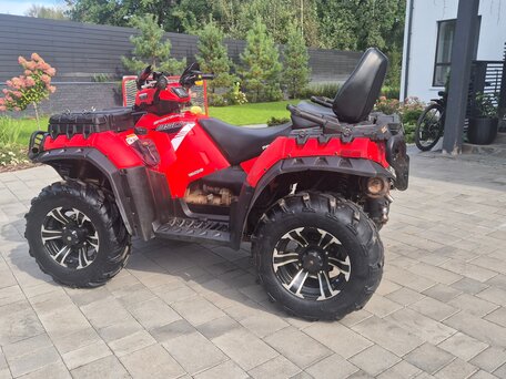 2010 Polaris Sportsman 850, красный, 670000 рублей, вид 2