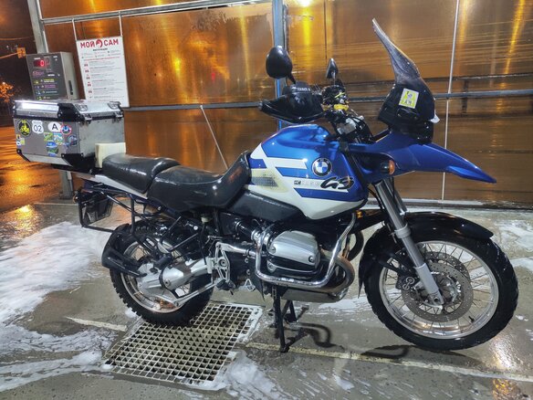 2001 BMW R 1150 GS, синий, 420000 рублей - вид 8