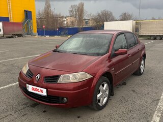 2007 Renault Megane II Рестайлинг, красный, 390000 рублей, вид 1