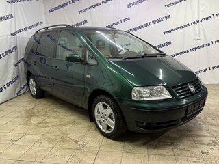 2002 Volkswagen Sharan I Рестайлинг, зелёный, 535000 рублей, вид 2