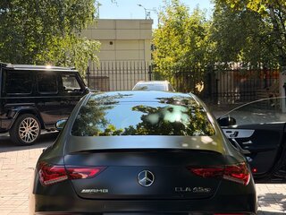 2022 Mercedes-Benz CLA AMG 45 AMG S II (C118, X118), чёрный, 5950000 рублей, вид 4