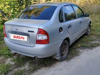 2008 Lada (ВАЗ) Kalina I, серебристый, 130000 рублей, вид 2