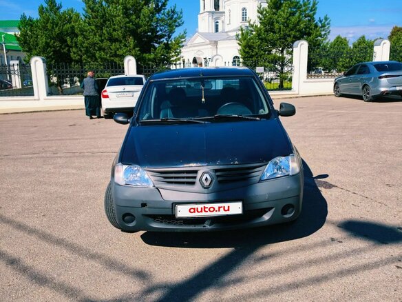 2008 Renault Logan I, серый - вид 2