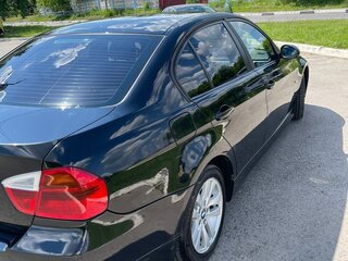 2007 BMW 3 серии 318i V (E90/E91/E92/E93), чёрный, 960000 рублей, вид 5