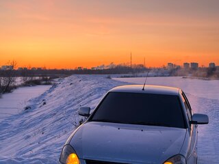 2012 Lada (ВАЗ) Priora I, серебристый, 360000 рублей, вид 2