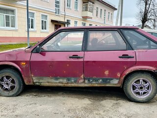 1999 Lada (ВАЗ) 2109, красный, 80000 рублей, вид 4