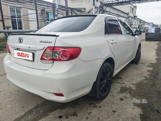 2010 Toyota Corolla X (E140, E150) Рестайлинг, белый, 799000 рублей, вид 3